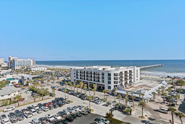 320 1st St Unit 806, Jacksonville Beach, FL 32250 - birds eye view of property featuring a water view and a view of city