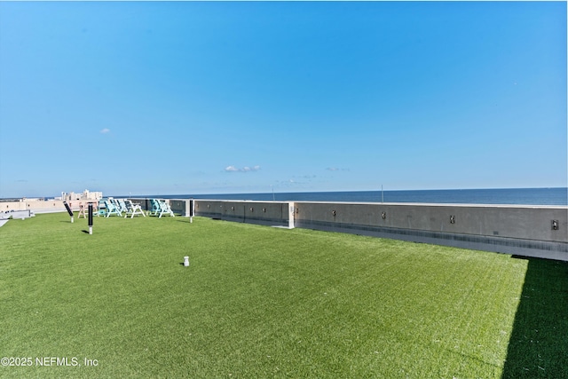 320 1st St Unit 806, Jacksonville Beach, FL 32250 - view of yard with a water view