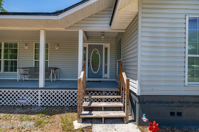 5398 Laurie Ln, Middleburg, FL 32068 - entrance to property with a porch