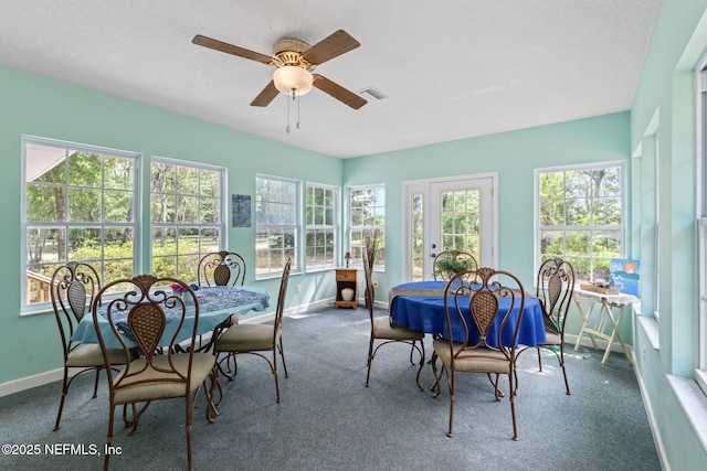 5398 Laurie Ln, Middleburg, FL 32068 - sunroom featuring french doors