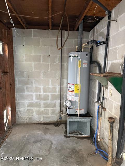 9504 Flechette Ave, Jacksonville, FL 32208 - utilities with water heater
