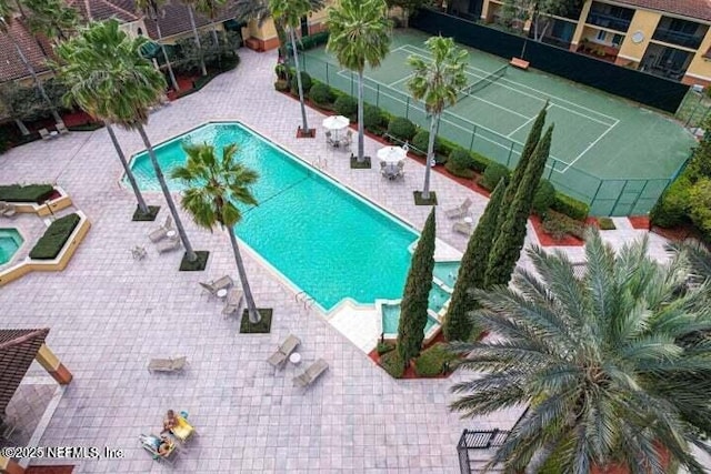 9745 Touchton Rd Unit 1629, Jacksonville, FL 32246 - community pool featuring fence and a patio