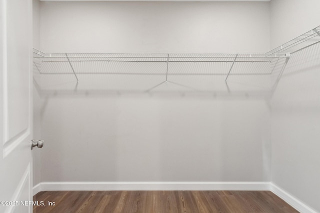 2939 Fitzgerald St, Jacksonville, FL 32254 - spacious closet featuring dark wood-style floors