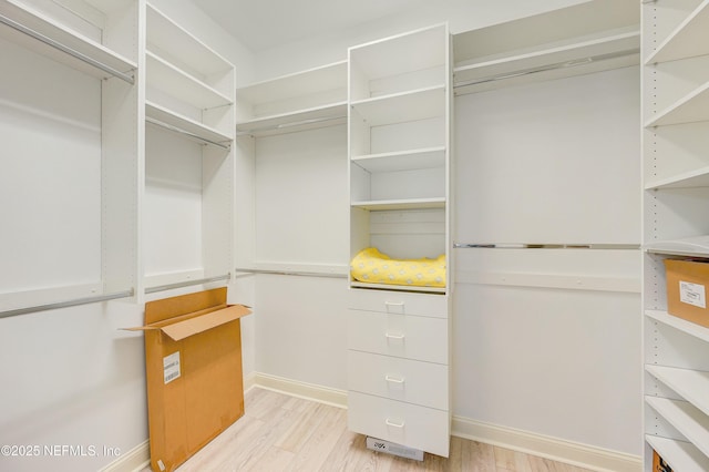 96064 Bottlebrush Ln, Fernandina Beach, FL 32034 - spacious closet with light wood finished floors