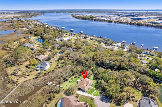 5698 Grand Cayman Rd, Jacksonville, FL 32226 - aerial view featuring a water view
