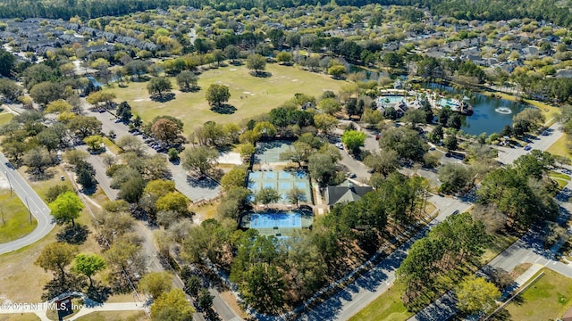 3852 Westridge Dr, Orange Park, FL 32065 - birds eye view of property featuring a water view