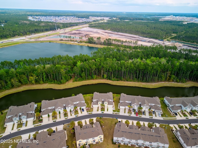79 Coastline Way, Saint Augustine, FL 32092 - birds eye view of property with a residential view, a water view, and a forest view