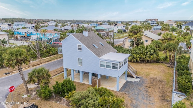 27 Flagler Dr, Palm Coast, FL 32137 - drone / aerial view with a residential view