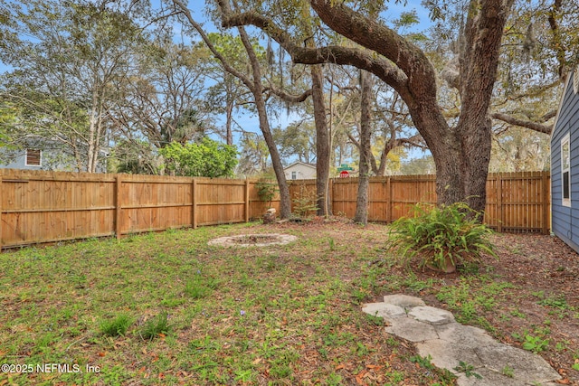 4245 New Hampshire Rd, Elkton, FL 32033 - view of yard featuring a fenced backyard