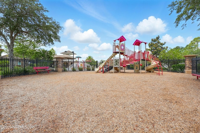 view of community playground