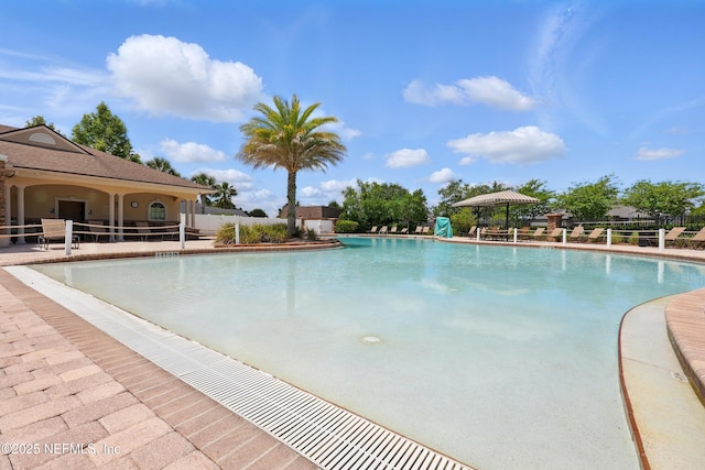 view of community pool
