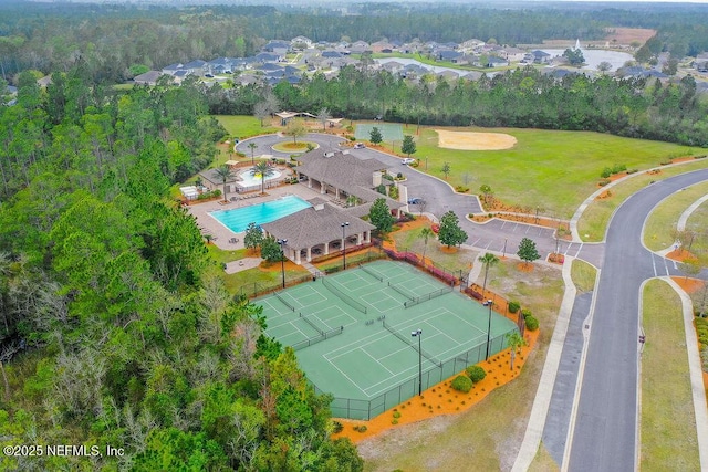 bird's eye view
