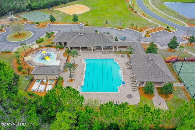 bird's eye view