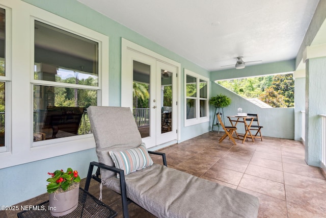 95150 Starling Ct, Fernandina Beach, FL 32034 - sunroom / solarium with french doors