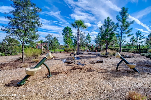 exterior space with playground community