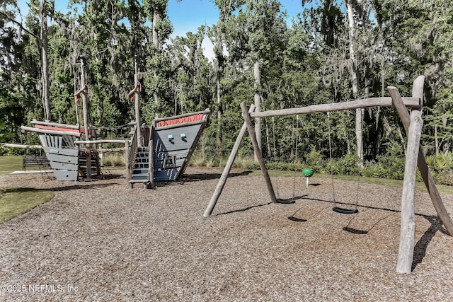 view of community play area