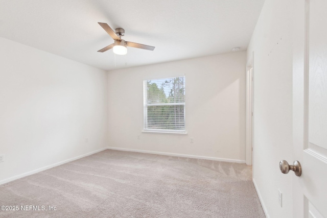 7686 Merchants Way, Jacksonville, FL 32222 - unfurnished room featuring baseboards, ceiling fan, and light carpet