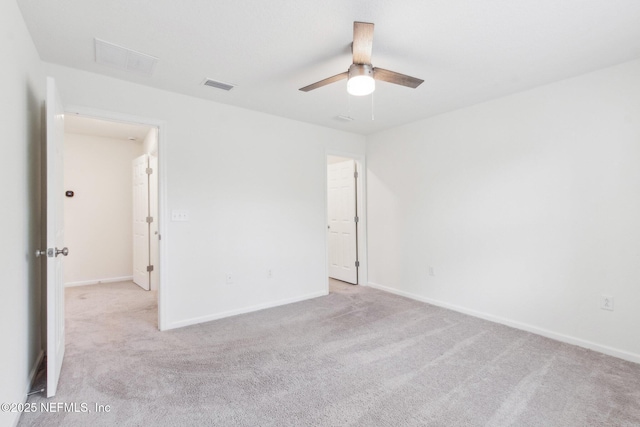7686 Merchants Way, Jacksonville, FL 32222 - unfurnished bedroom with baseboards, carpet floors, and visible vents