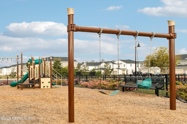 7686 Merchants Way, Jacksonville, FL 32222 - community playground featuring a residential view and fence