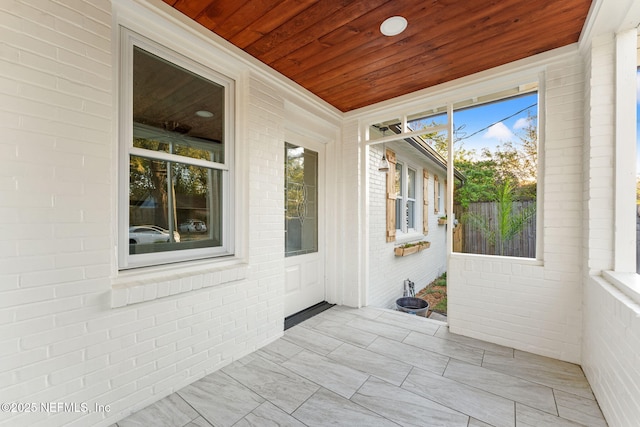 4651 Polaris St, Jacksonville, FL 32205 - unfurnished sunroom featuring a wealth of natural light