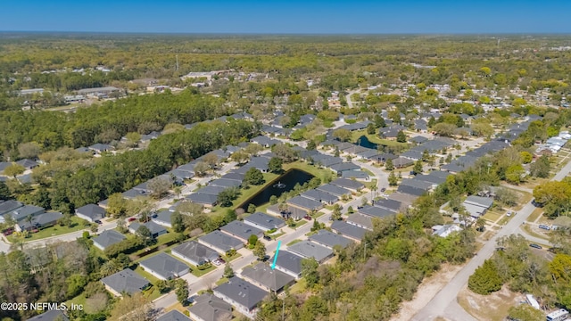 784 Crestwood Dr, Saint Augustine, FL 32086 - birds eye view of property featuring a residential view