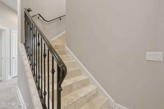 1193 Queens Harbor Blvd, Jacksonville, FL 32225 - staircase with baseboards