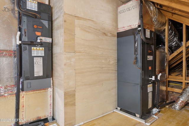 1193 Queens Harbor Blvd, Jacksonville, FL 32225 - utility room featuring heating unit