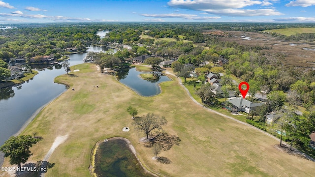 1193 Queens Harbor Blvd, Jacksonville, FL 32225 - bird's eye view with a water view