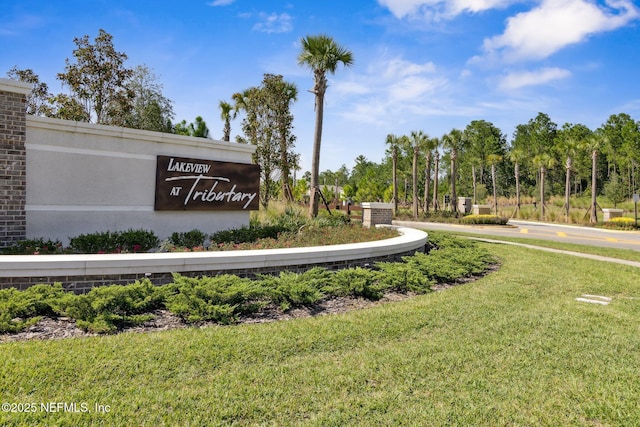 75586 Pondside Ln, Yulee, FL 32097 - community / neighborhood sign with a lawn