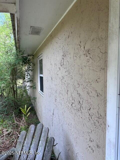 view of property exterior featuring stucco siding
