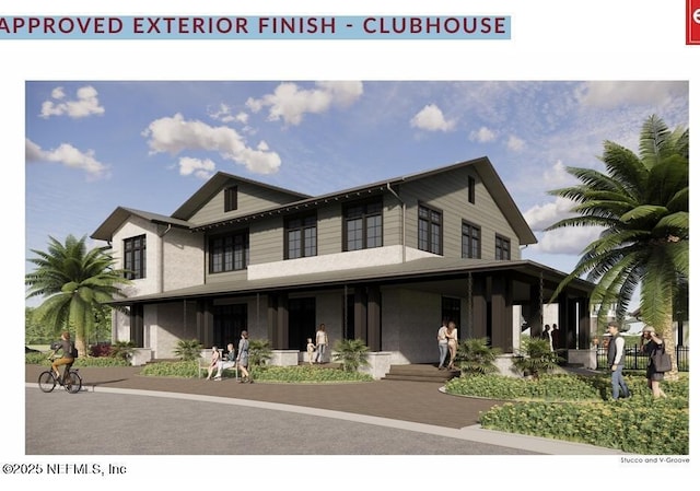 745 Austin Pl, Saint Johns, FL 32259 - view of front of home featuring stucco siding