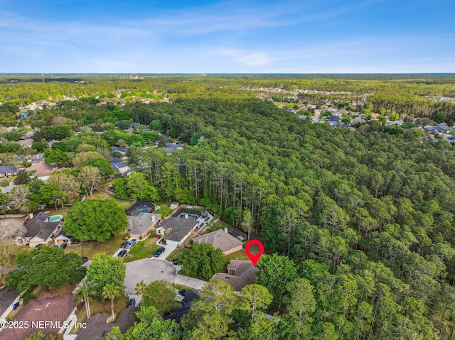 745 Austin Pl, Saint Johns, FL 32259 - aerial view of property's location featuring a heavily wooded area and nearby suburban area