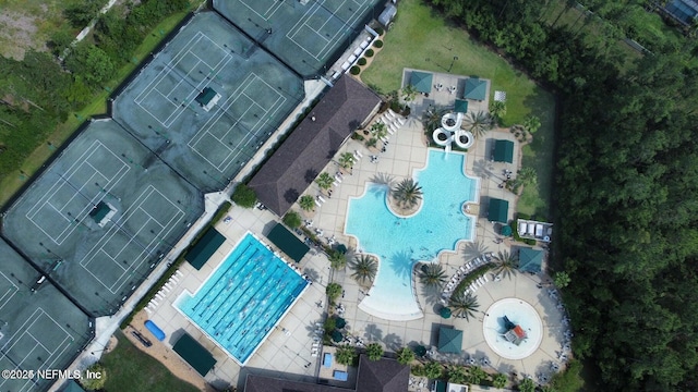 745 Austin Pl, Saint Johns, FL 32259 - drone / aerial view of a pool area