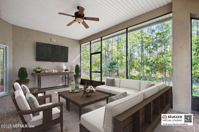 745 Austin Pl, Saint Johns, FL 32259 - sunroom / solarium with healthy amount of natural light