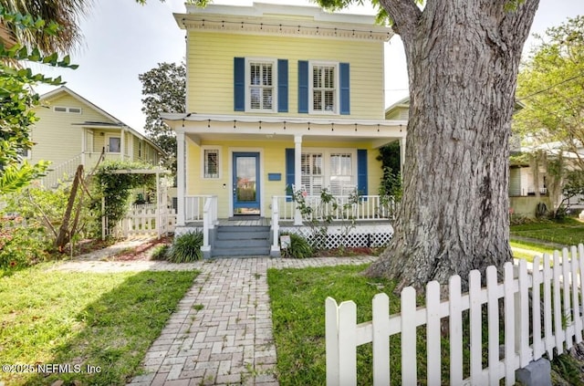 29 Grant St, Saint Augustine, FL 32084 - view of front facade with covered porch