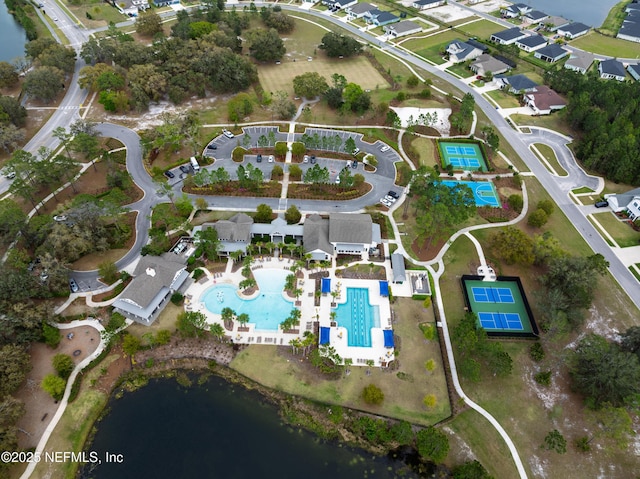 116 Providence Dr, Saint Augustine, FL 32092 - aerial view featuring a water view
