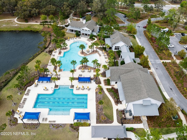 116 Providence Dr, Saint Augustine, FL 32092 - birds eye view of property with a water view