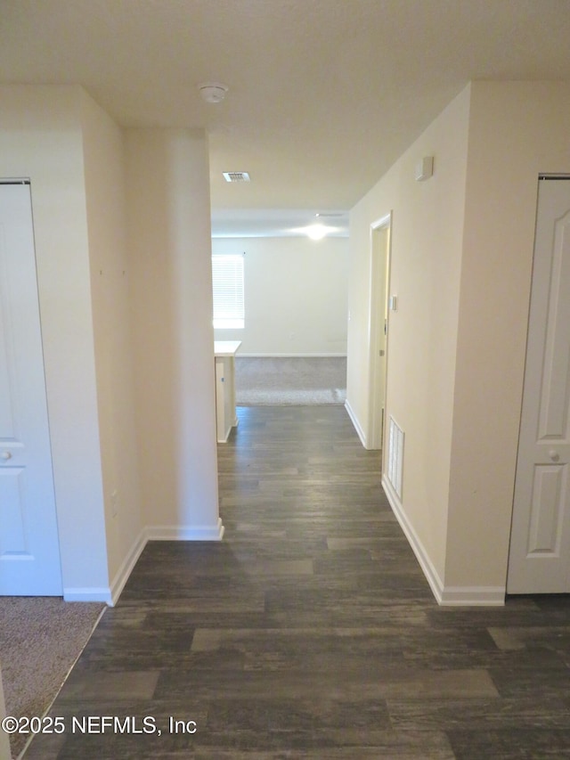 3282 Little Fawn Ln, Green Cove Springs, FL 32043 - hall with baseboards and wood finished floors