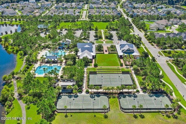 212 Fawnwood St, Saint Johns, FL 32259 - bird's eye view with a water view and a residential view