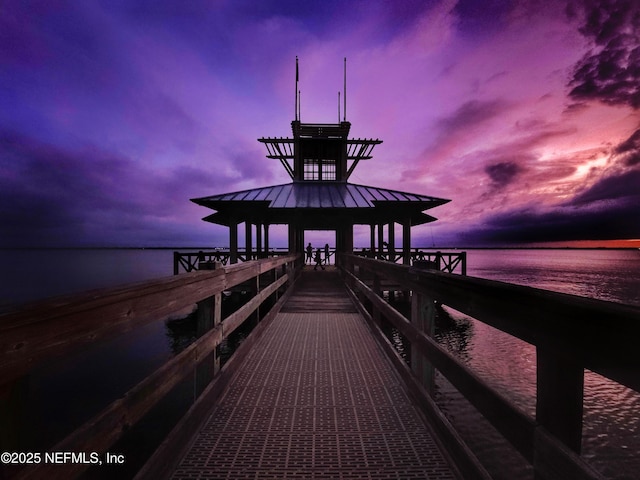 212 Fawnwood St, Saint Johns, FL 32259 - view of dock featuring a water view