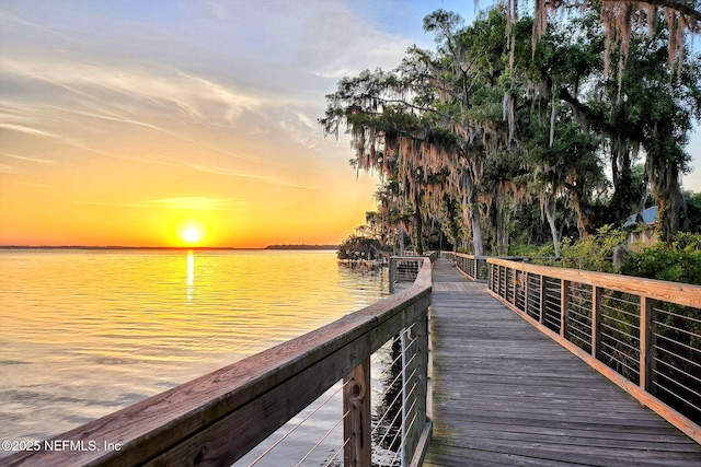 212 Fawnwood St, Saint Johns, FL 32259 - dock area featuring a water view