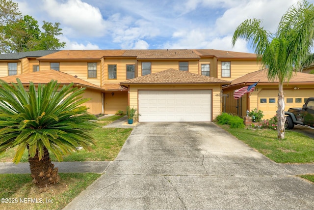 4133 Hidden Branch Dr N, Jacksonville, FL 32257 - view of property with driveway and a garage