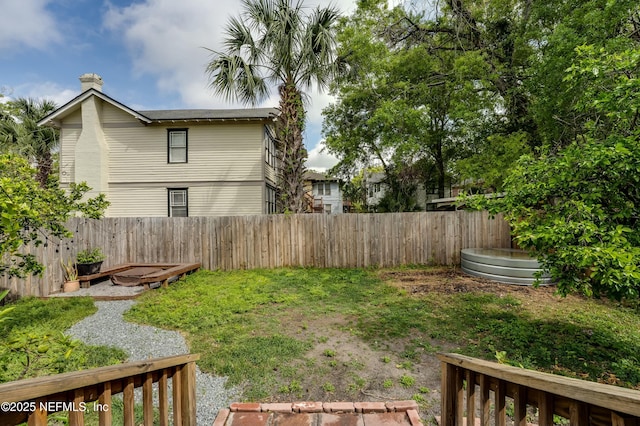 2855 Post St, Jacksonville, FL 32205 - view of yard with fence