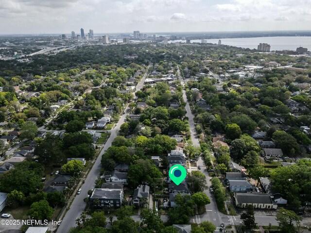 2855 Post St, Jacksonville, FL 32205 - bird's eye view featuring a water view