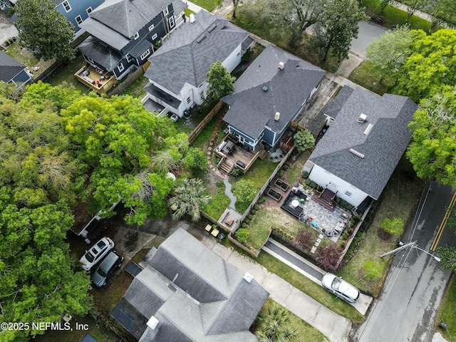 2855 Post St, Jacksonville, FL 32205 - bird's eye view with a residential view