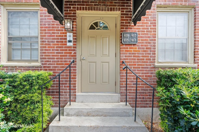 819 Lasalle St Unit 819, Jacksonville, FL 32207 - property entrance featuring brick siding