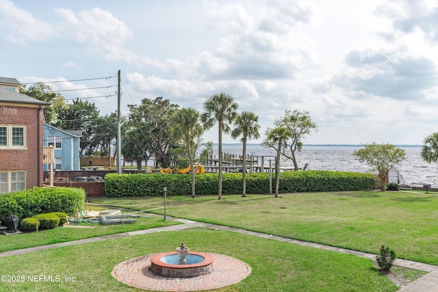 819 Lasalle St Unit 819, Jacksonville, FL 32207 - view of community featuring a water view and a yard