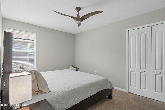 14 Balmoral Castle Dr, Saint Johns, FL 32259 - carpeted bedroom featuring a closet and a ceiling fan