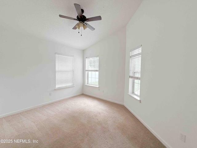200 Nottingham Dr W, Saint Johns, FL 32259 - carpeted spare room with healthy amount of natural light, lofted ceiling, and baseboards