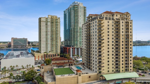 1478 Riverplace Blvd Unit 1103, Jacksonville, FL 32207 - view of property featuring a water view and a view of city